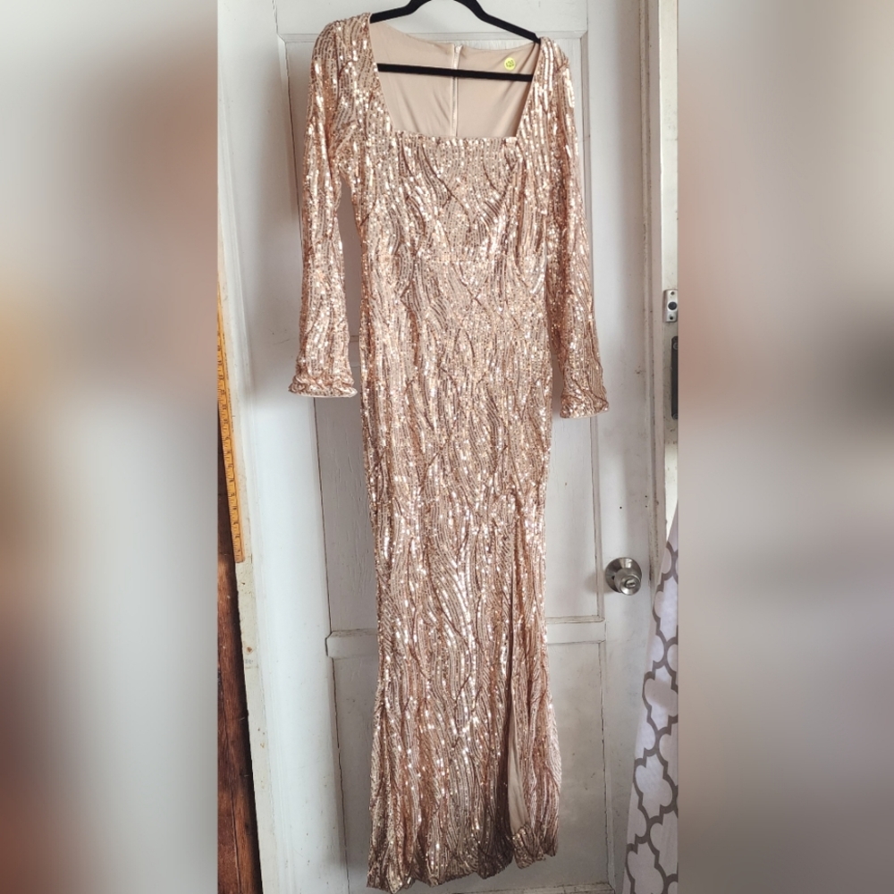Champagne Sequence Dress
